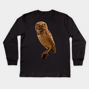 cute owl Kids Long Sleeve T-Shirt